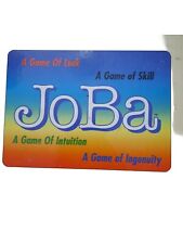 JoBa Primera Edición 2003 Juego de Suerte, Habilidad, Ingenio, Intuición segunda mano  Embacar hacia Argentina