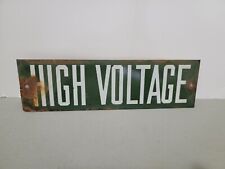 high voltage sign for sale  Visalia