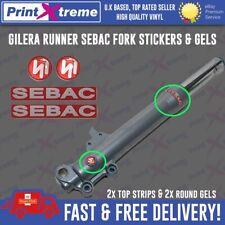 Gilera fork stickers for sale  Shipping to Ireland