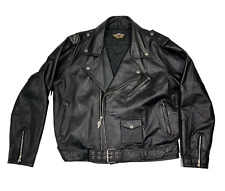 XL Vintage Authentic Harley-Davidson Leather Jacket for sale  Shipping to South Africa