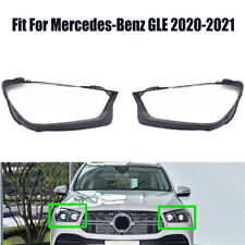 Par de cubiertas de lentes transparentes de faros para Mercedes-Benz GLE 2020-2021 segunda mano  Embacar hacia Mexico