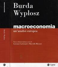 Macroeconomia. analisi europea usato  Italia