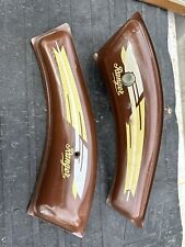 Used, Vintage Schwinn Ranger Bicycle Bike Tank Brown White w Internal Bell for sale  Shipping to South Africa