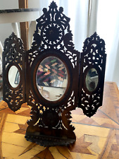 Este espejo tríptico fue hecho en el siglo XIX, firmado por el artista tallador segunda mano  Embacar hacia Argentina