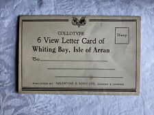 6 View Letter Card Whiting Bay Isle Of Arran 56 for sale  MAIDSTONE
