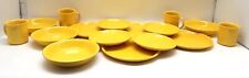 Yellow plates bowls for sale  Traverse City