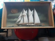 Vintage yacht 3diorama for sale  SHEPTON MALLET