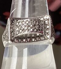 Antique marcasite ring for sale  BUCKINGHAM