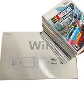 Sistema de juego blanco Nintendo WII con paquete de 10 juegos en caja original caja abierta nuevo, usado segunda mano  Embacar hacia Argentina