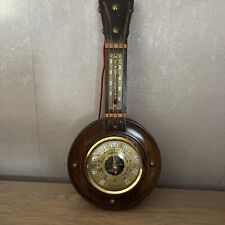 Antique wooden barometer d'occasion  Expédié en Belgium