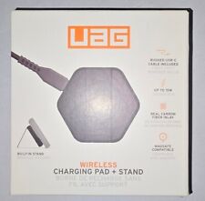 Used, UAG Wireless Charging Pad+ CARBON Stand MagSafe for iPhone  for sale  Shipping to South Africa