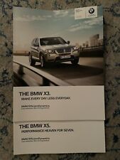 Folhetos BMW X3 e X5 2013 (lote de 2) comprar usado  Enviando para Brazil