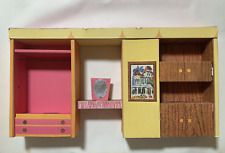 Back Wall Only of 1962 Cardboard Barbie's Dream House Closet Vanity Shelf Mirror for sale  Shipping to South Africa