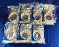 LOT: 34x Networking Ethernet Cat6 Cable ( Cables ) 14ft 14' Long - Molded White, used for sale  Shipping to South Africa