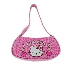 Mini bolsa Sanrio Hello Kitty 2006 rosa leopardo tamanho infantil pequena comprar usado  Enviando para Brazil