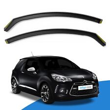 CITROEN DS3 2010-2016 3 portas hatchback defletores de vento 2 peças visores de borda coloridos comprar usado  Enviando para Brazil