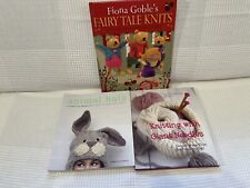 Knitting books animal for sale  HITCHIN