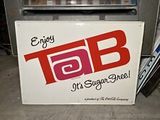 Vintage Tab Soda Sign for sale  Shipping to South Africa