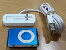 Usado, Apple iPod Shuffle A1204 (azul) con base de carga - probado y en funcionamiento segunda mano  Embacar hacia Argentina
