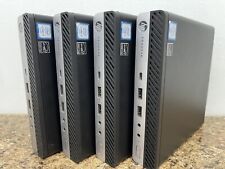 Used, Lot Of 4 Hp ProDesk 600 G3 Mini Intel Core i3, 4gb Ram No SSD, No OS Sell As Is! for sale  Shipping to South Africa