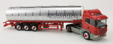 Scania 124 L Tanksattelzug "Scania" rot-silber Herpa 1:87 H0 ohne OVP [LB7-G3], usado comprar usado  Enviando para Brazil