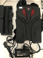 MSI VR ONE Backpack Computer avec station de charge et batteries supplémentaires segunda mano  Embacar hacia Argentina