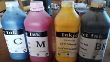 Usado, Tinta eco solvente para Roland, Mimaki, Mutoh 4 litros (CMYK) vendedor de EE. UU. segunda mano  Embacar hacia Argentina