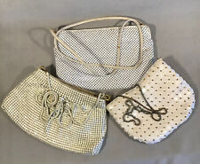 PV06001 Vintage MESH & BEAD Bolsa Transversal / Bolsa incl Whiting Davis Int'l 3 peças comprar usado  Enviando para Brazil