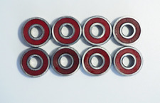 Pacote com 8 Bones Reds Bearings Wheel Skateboard - Limpo, Usado comprar usado  Enviando para Brazil