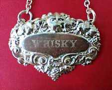 Vintage decanter label for sale  UK