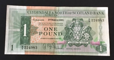 Banknote scotland one for sale  HODDESDON