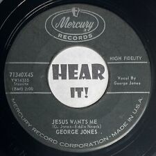 Usado, Rockabilly gospel dos anos 50 45 George Jones Jesus me quer / Mercúrio errante ouvir comprar usado  Enviando para Brazil