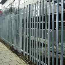 27.5mtrs (10 Bays) Heavy Duty 2.4m high Galvanised Security Palisade Fencing for sale  Shipping to South Africa