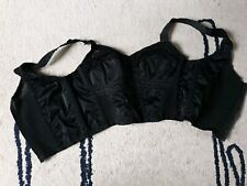 Black bustier top for sale  MANCHESTER