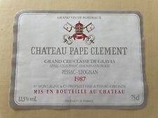 étiquette château pape d'occasion  Toul