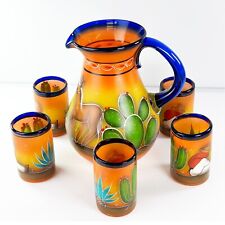 Mexican glass sangria for sale  Bohemia