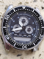 Citizen 8946-085604 Digi-Ana COMBO alarme cronógrafo relógio de quartzo Japão 1980 não funciona comprar usado  Enviando para Brazil