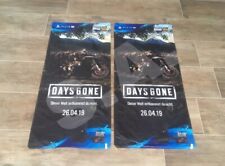 DAYS GONE Werbe Banner Promo Demo Kiosk Store Shop Reklame Playstation PS4  comprar usado  Enviando para Brazil