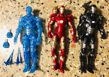Usado, Lote de figuras Hasbro Marvel Legends serie 3 máquina de guerra holograma Iron Man Mark 43 segunda mano  Embacar hacia Mexico