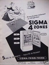 1955 sigma fridge d'occasion  Expédié en Belgium