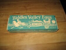 Vintage Biddies Valley Eggs Carton-Chicken Pushing Cart comprar usado  Enviando para Brazil