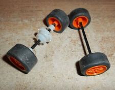Scalextric orange wheels for sale  SANDBACH