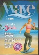 The Wave The Firm Step fitness (3-DVD) Ride, Speed Sculpt, Rock.(no Equip) 13 for sale  Kansas City
