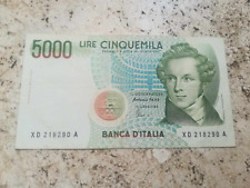 5000 lire bellini usato  Trasacco