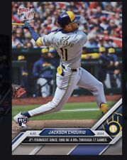 Usado, 2024 TOPPS NOW 4/20-4 HRs 17 jogos novato-JACKSON CHOURIO (cartão digital colorido Topps comprar usado  Enviando para Brazil