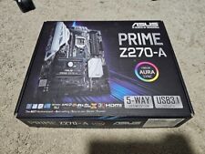 ASUS PRIME Z270-A LGA 1151 DDR4 ATX, Intel Motherboard, used for sale  Shipping to South Africa