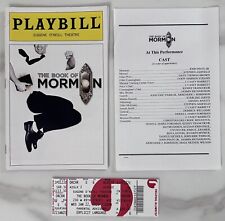 Book mormon playbill for sale  New York