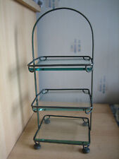 3 tier glass cake stand for sale  WILMSLOW