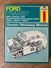 Haynes manual ford for sale  BILLERICAY