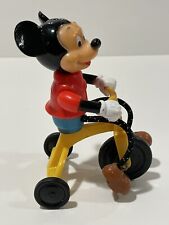 1977 De colección Disney Mickey Mouse Triciclo Bicicleta Juguete Gabriel Industries Funciona RARO segunda mano  Embacar hacia Argentina